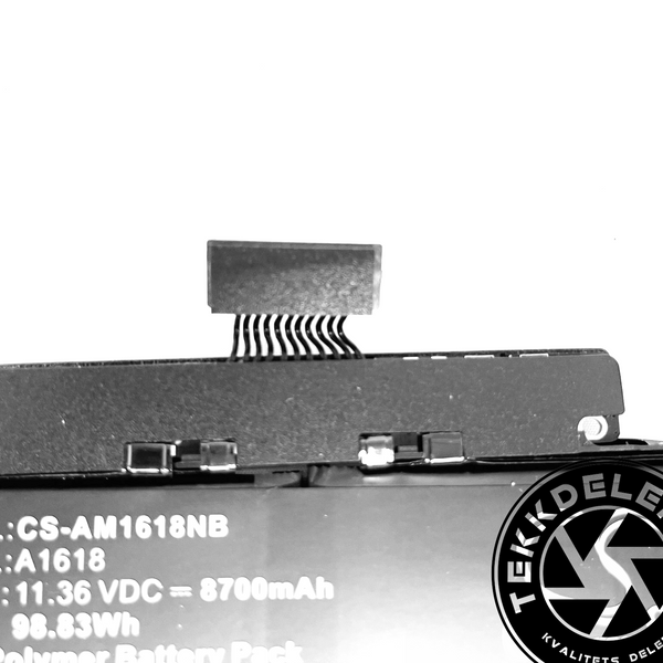 Hovedbilde Batteri MacBook Pro 15